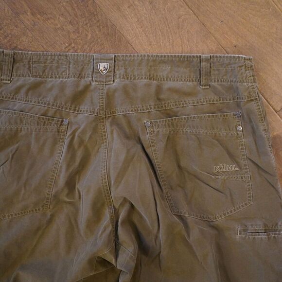 KUHL ACTIVE OUTRAGE CARGO PANTS MEN'S 40‎ X 32 BROWNISH - Picture 5 of 8